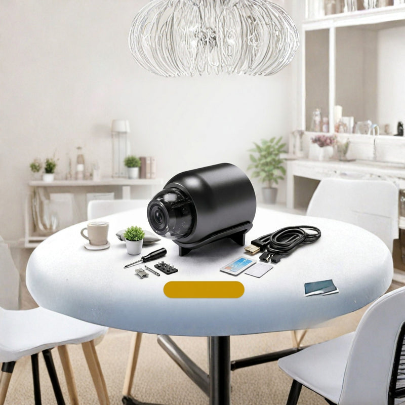 Mini Wireless 1080P Security Camera – Night Vision, Motion Detection, Smart Home Surveillance Camcorder
