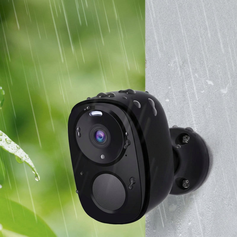 2K Battery Powered Outdoor Wi-Fi Security Camera – Wireless IP66 Waterproof with AI Motion Detection, Siren & Spotlight, Color Night Vision