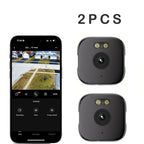 2Pec Window Camera – Wireless HD Wi-Fi Security Camera for Home & Office, Motion Detection & Night Vision - AEGIS SECURITY