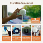 2Pec Window Camera – Wireless HD Wi-Fi Security Camera for Home & Office, Motion Detection & Night Vision - AEGIS SECURITY
