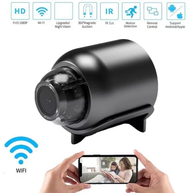 Mini Camera Wireless 1080P Surveillance Security Video Night Vision Motion Detect Camcorder Mini Cam Monitor Smart Home - AEGIS SECURITY