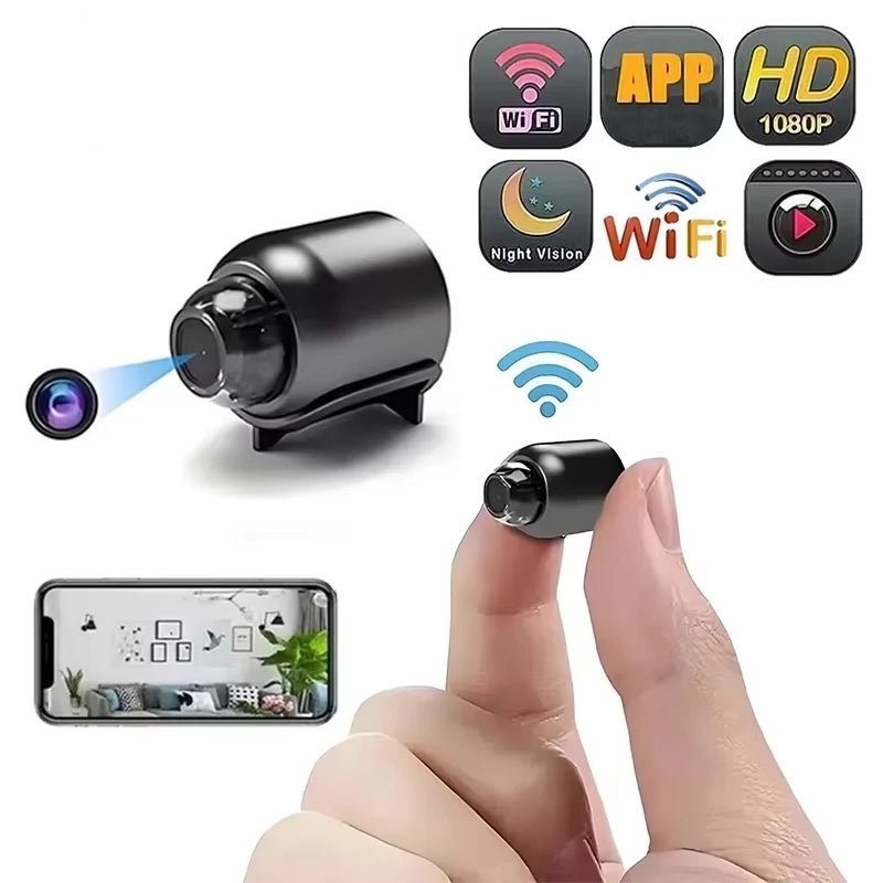 Mini Camera Wireless 1080P Surveillance Security Video Night Vision Motion Detect Camcorder Mini Cam Monitor Smart Home - AEGIS SECURITY
