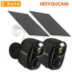 Wireless Outdoor Security Camera 2K | Battery Powered WiFi CCTV with AI Motion Detection, Color Night Vision & Siren | Water-Resistant IP66 Home Surveillance - AEGIS SECURITY