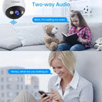 360° WiFi Bulb Camera – HD Wireless Light Socket Security Camera with Night Vision & Motion Detection - AEGIS SECURITY