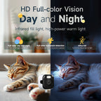 2Pec Window Camera – Wireless HD Wi-Fi Security Camera for Home & Office, Motion Detection & Night Vision - AEGIS SECURITY