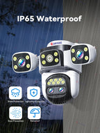 10K Wi-Fi Security Camera – Ultra HD Wireless IP Camera with Night Vision & Motion Detection - AEGIS SECURITY