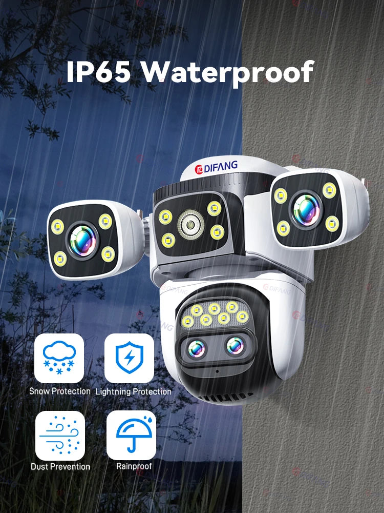10K Wi-Fi Security Camera – Ultra HD Wireless IP Camera with Night Vision & Motion Detection - AEGIS SECURITY