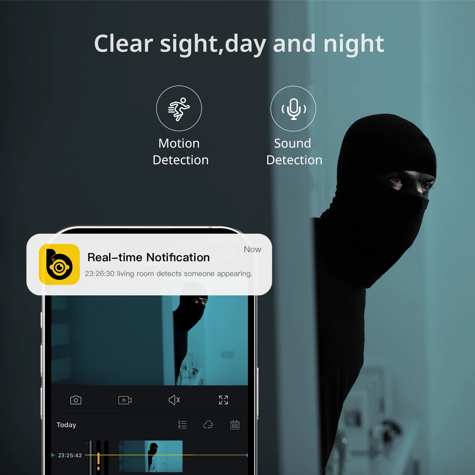 BoyKeep Surveillance Camera 3MP 5/2.4GHz WiFi Indoor Home Security Mini IP Smart Family CCTV Pet Camera Video Monitor 24/7  K10 - AEGIS SECURITY