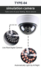 1Pec Dummy Security Camera – Fake Surveillance Camera with Motion Sensor Look, Outdoor & Indoor Deterrent - AEGIS SECURITY