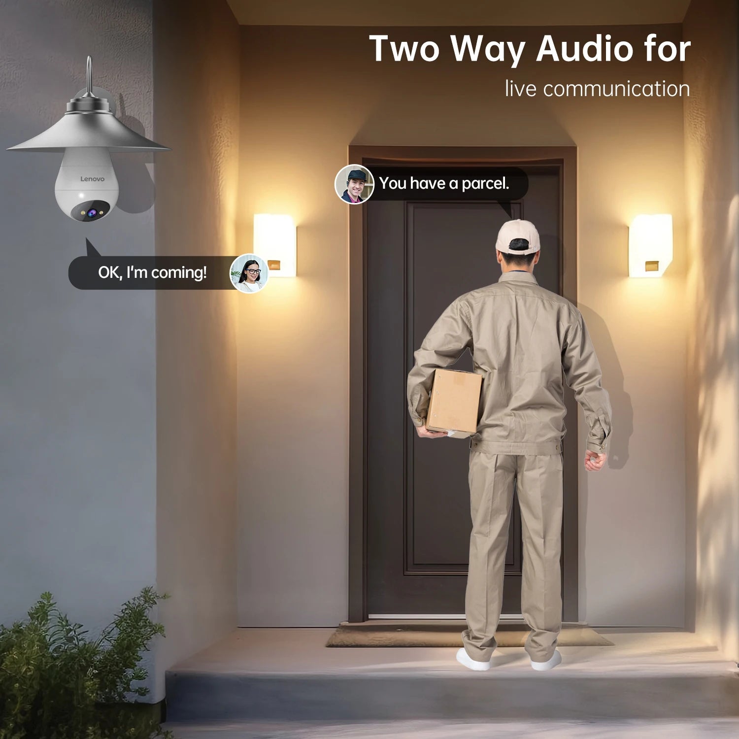 360° WiFi Bulb Camera – HD Wireless Light Socket Security Camera with Night Vision & Motion Detection - AEGIS SECURITY
