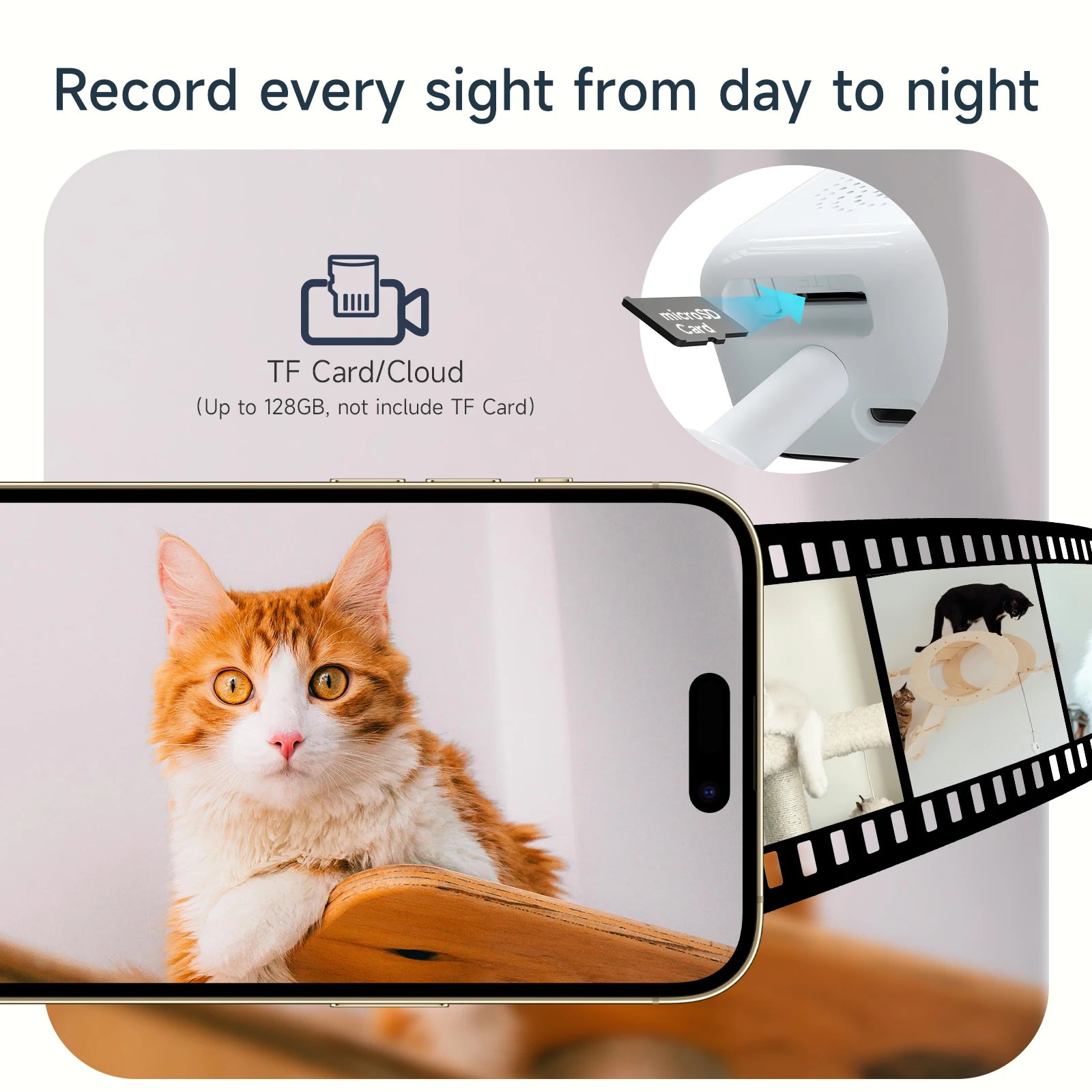2Pec Window Camera – Wireless HD Wi-Fi Security Camera for Home & Office, Motion Detection & Night Vision - AEGIS SECURITY