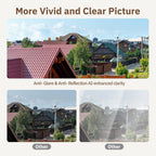 2Pec Window Camera – Wireless HD Wi-Fi Security Camera for Home & Office, Motion Detection & Night Vision - AEGIS SECURITY
