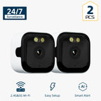2Pec Window Camera – Wireless HD Wi-Fi Security Camera for Home & Office, Motion Detection & Night Vision - AEGIS SECURITY