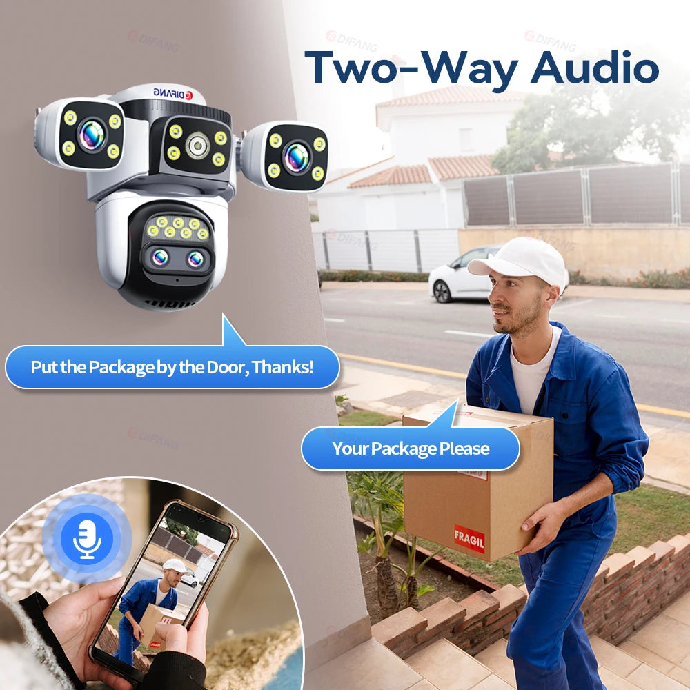 10K Wi-Fi Security Camera – Ultra HD Wireless IP Camera with Night Vision & Motion Detection - AEGIS SECURITY