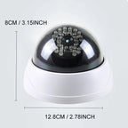 1Pec Dummy Security Camera – Fake Surveillance Camera with Motion Sensor Look, Outdoor & Indoor Deterrent - AEGIS SECURITY