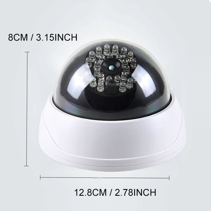 1Pec Dummy Security Camera – Fake Surveillance Camera with Motion Sensor Look, Outdoor & Indoor Deterrent - AEGIS SECURITY