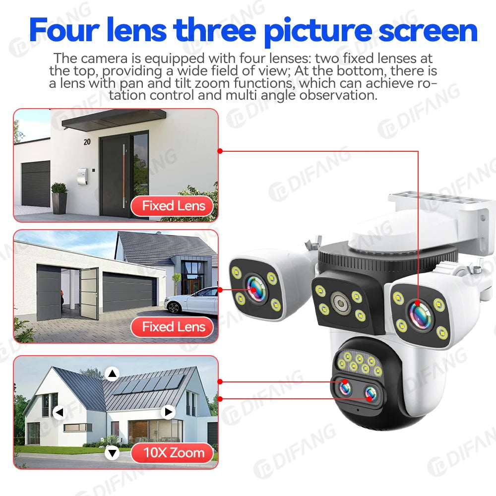 10K Wi-Fi Security Camera – Ultra HD Wireless IP Camera with Night Vision & Motion Detection - AEGIS SECURITY