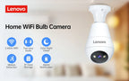 360° WiFi Bulb Camera – HD Wireless Light Socket Security Camera with Night Vision & Motion Detection - AEGIS SECURITY
