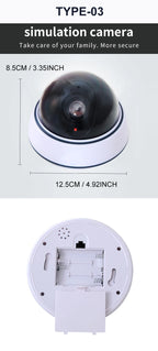 1Pec Dummy Security Camera – Fake Surveillance Camera with Motion Sensor Look, Outdoor & Indoor Deterrent - AEGIS SECURITY