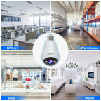 360° WiFi Bulb Camera – HD Wireless Light Socket Security Camera with Night Vision & Motion Detection - AEGIS SECURITY